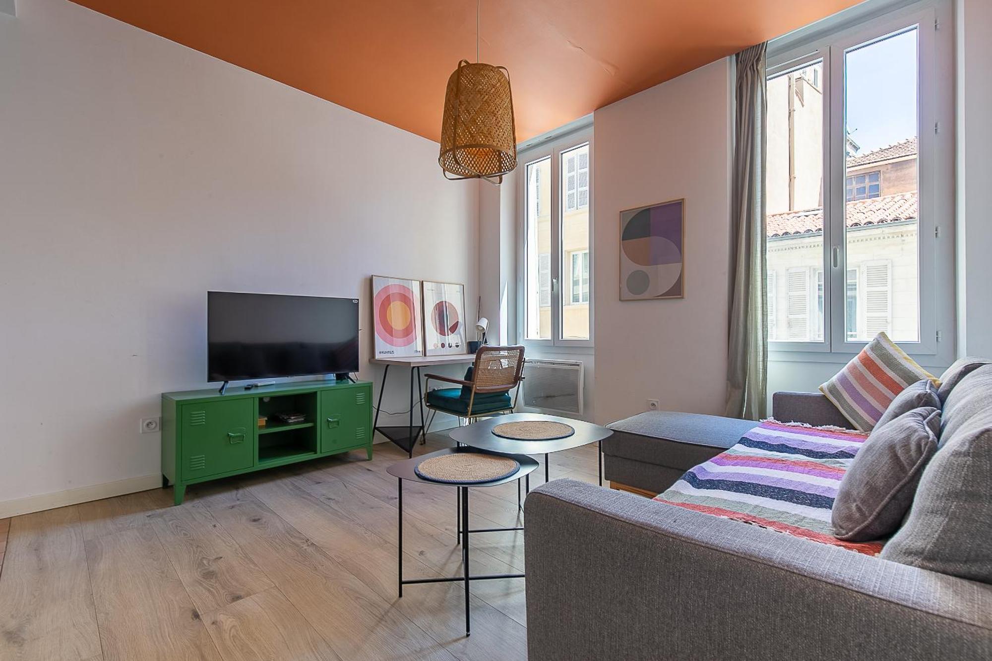 T2 Lumineux Avec Climatisation Lägenhet Marseille Exteriör bild